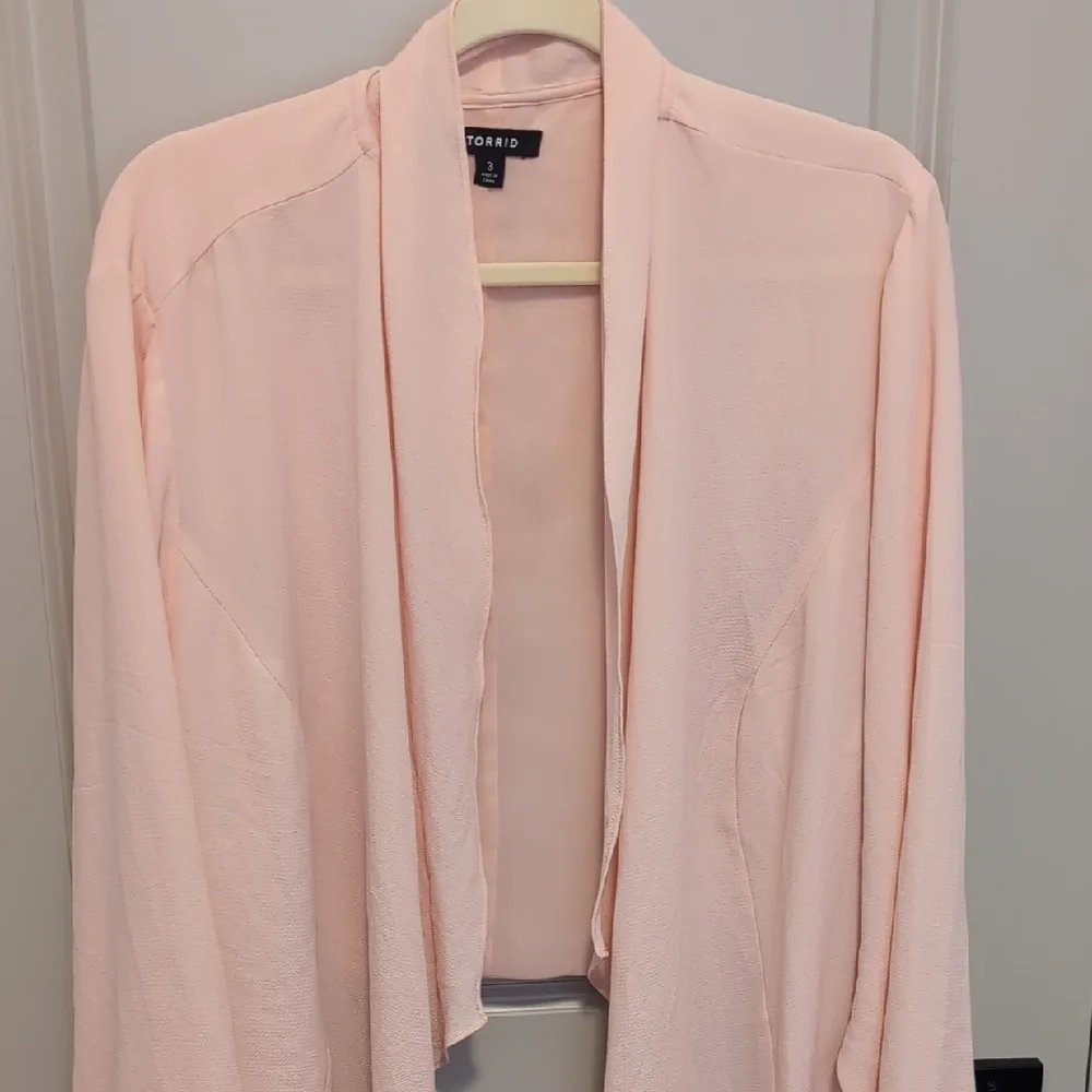 Torrid Soft Pink Blazer - Picture 1 of 3